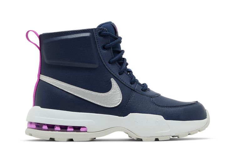 Nike Air Max Goaterra 2.0 GS 'Midnight Navy Vivid Purple' — Midnight Navy/Pure Platinum/Vivid Purple/Metallic Silver