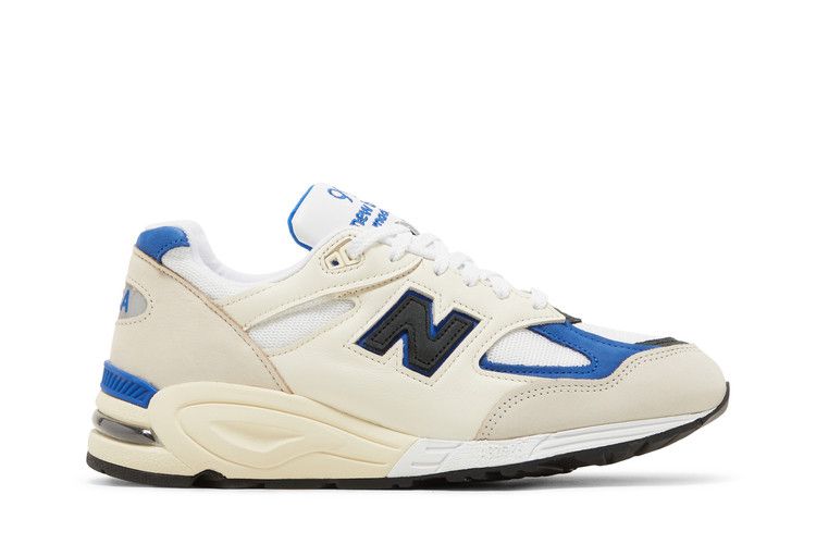 Teddy Santis x New Balance 990v2 Made in USA 'White Blue' — White/Blue
