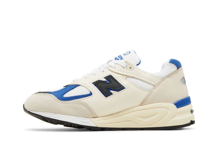 Teddy Santis x New Balance 990v2 Made in USA 'White Blue' — White/Blue