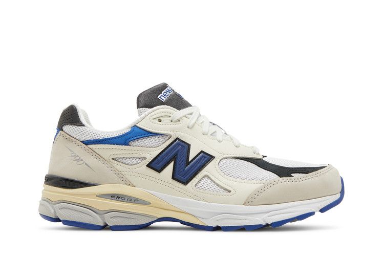 Teddy Santis x New Balance 990v3 Made in USA 'White Blue' — White/Blue