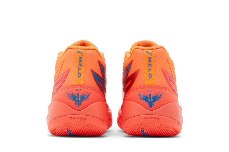 Puma MB.02 Jr 'Supernova' — Fiery Coral/Ultra Orange