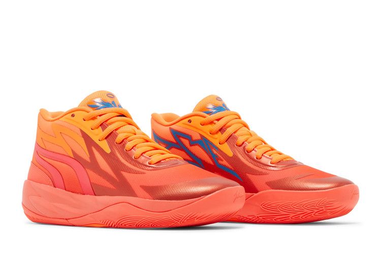 Puma MB.02 Jr 'Supernova' — Fiery Coral/Ultra Orange