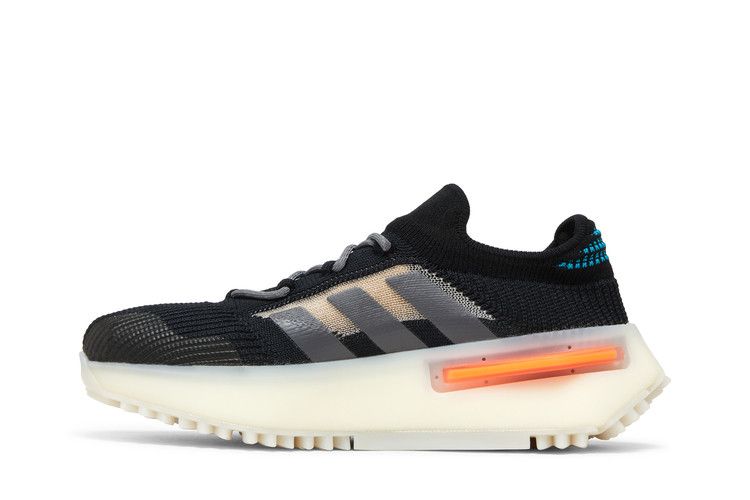 adidas NMD_S1 'Black Teal Orange' — Core Black/Grey Five/Off White