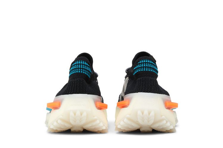 adidas NMD_S1 'Black Teal Orange' — Core Black/Grey Five/Off White