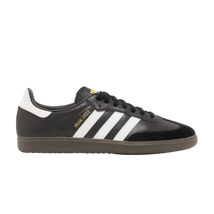 IRAK x adidas Samba 'Black Gum' — Core Black/Cloud White/Gum