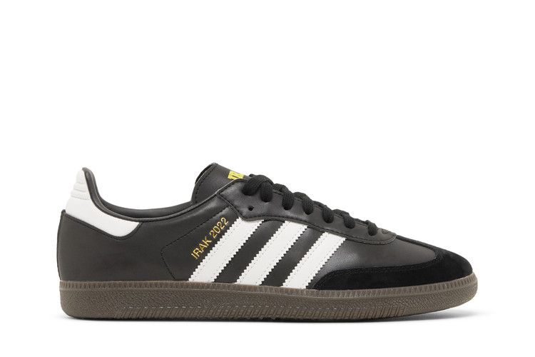 IRAK x adidas Samba 'Black Gum' — Core Black/Cloud White/Gum