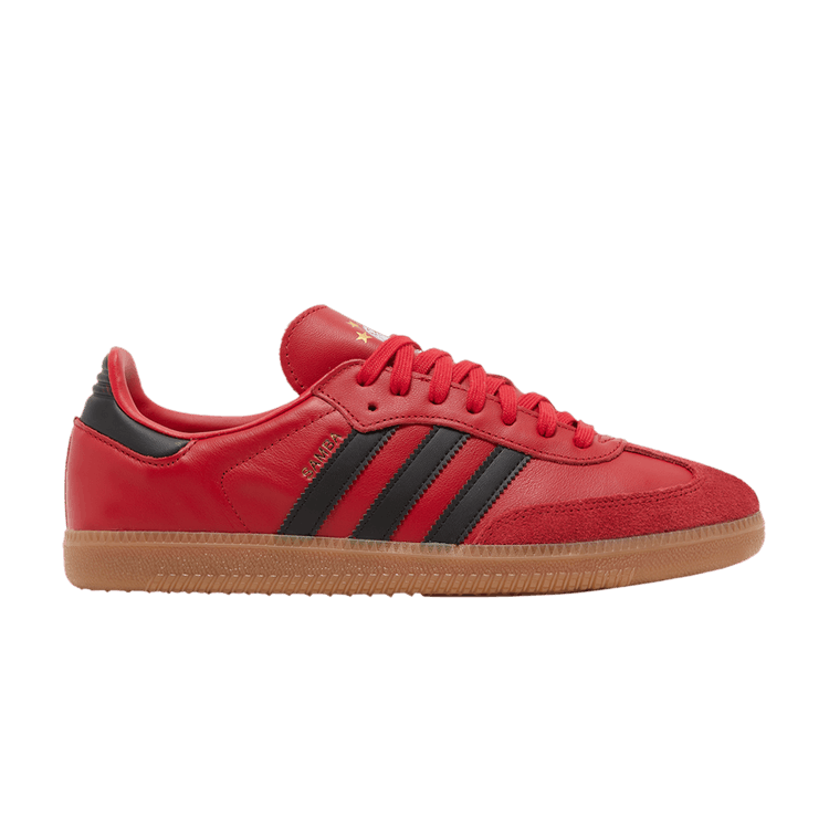 FC Bayern Munich x adidas Samba Team 'Power Red Black' — Team Power Red 2/Core Black/Gum