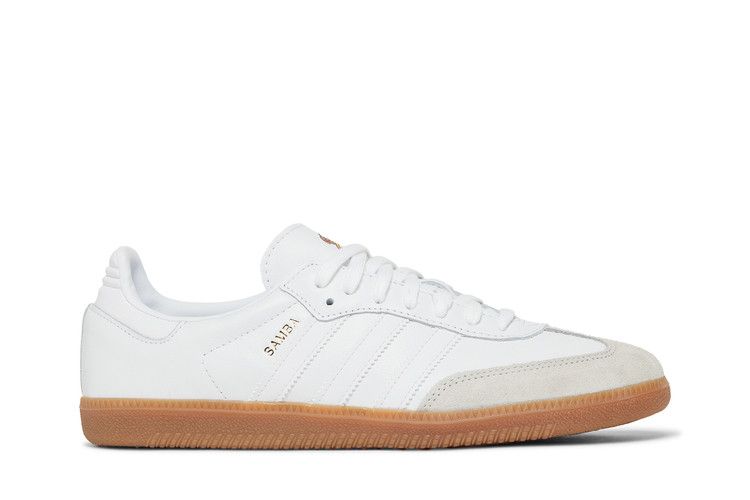 Real Madrid x adidas Samba Team 'White Gum' — Cloud White/Cloud White/Gum