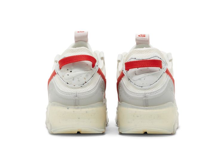 Nike Air Max Terrascape 90 'White Red Clay' — Summit White/Pure Platinum/Wolf Grey/Red Clay