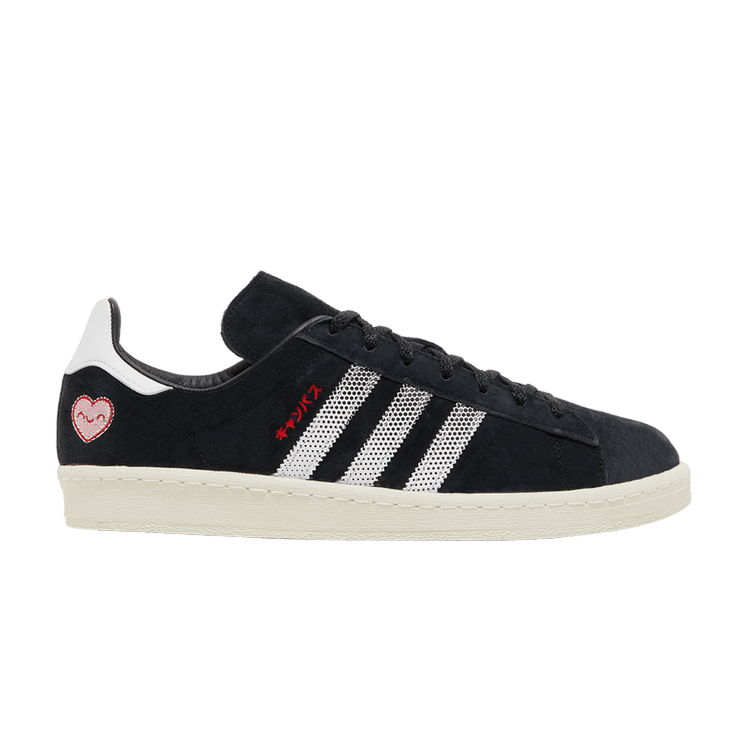 adidas Campus 80 'Tokyo Manga' — Core Black/Cloud White/Off White