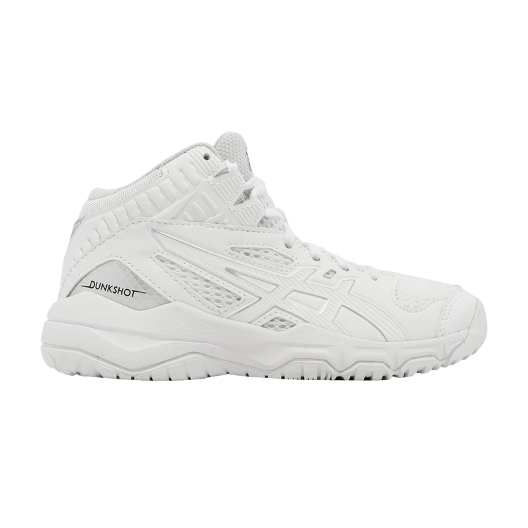 Asics Dunkshot MB 9 GS 'White Pure Silver' — White/Pure Silver