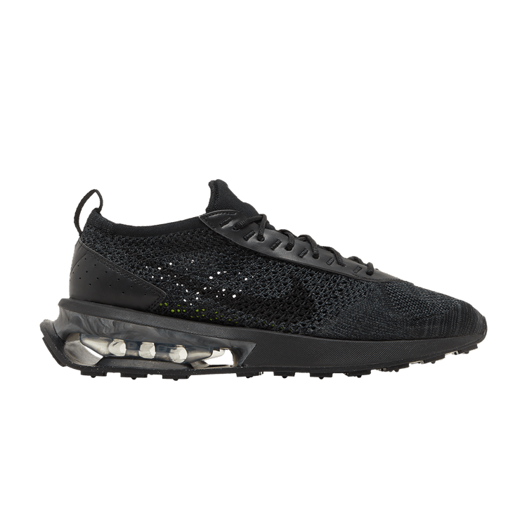 Nike Air Max Flyknit Racer 'Triple Black' — Black/Black/Anthracite/Black/Black/White