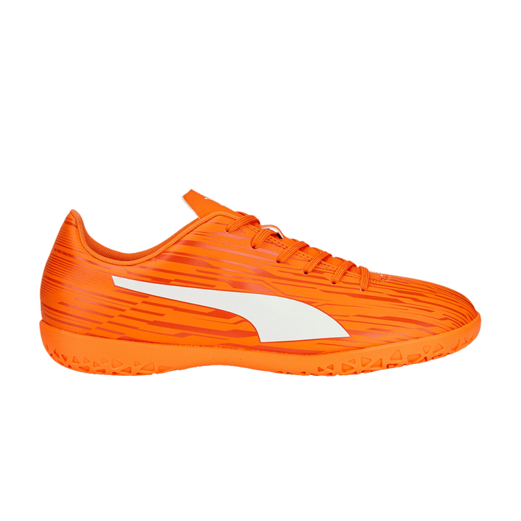 Puma Rapido 3 Indoor Court 'Dragon Fire' — Dragon Fire/White/Chili Powder/Black