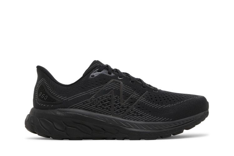New Balance Fresh Foam X 860v13 2E Wide 'Black Phantom' — Black/Phantom/Black Metallic