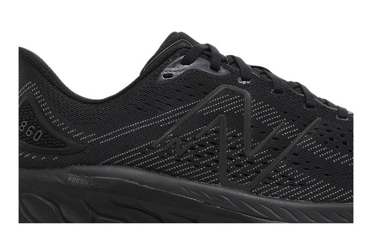 New Balance Fresh Foam X 860v13 2E Wide 'Black Phantom' — Black/Phantom/Black Metallic
