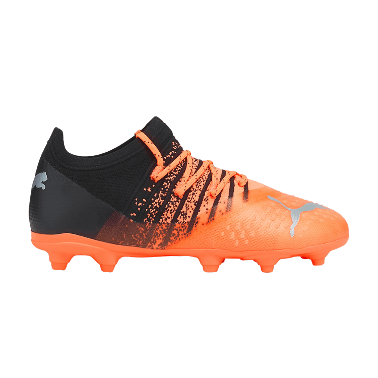 Puma Future Z 2.3 FG AG Jr 'Neon Citrus Black' — Neon Citrus/Diamond Silver/Black