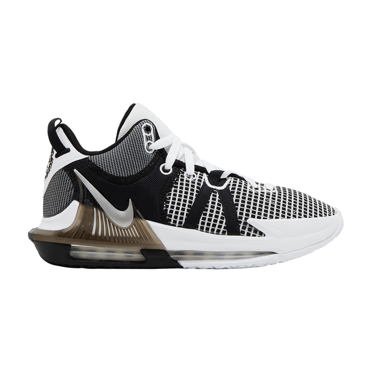 Nike LeBron Witness 7 EP 'White Black' — White/Black/Metallic Silver