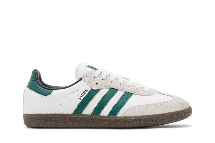 adidas Samba ADV 'White College Green' — Footwear White/Collegiate Green/Footwear White