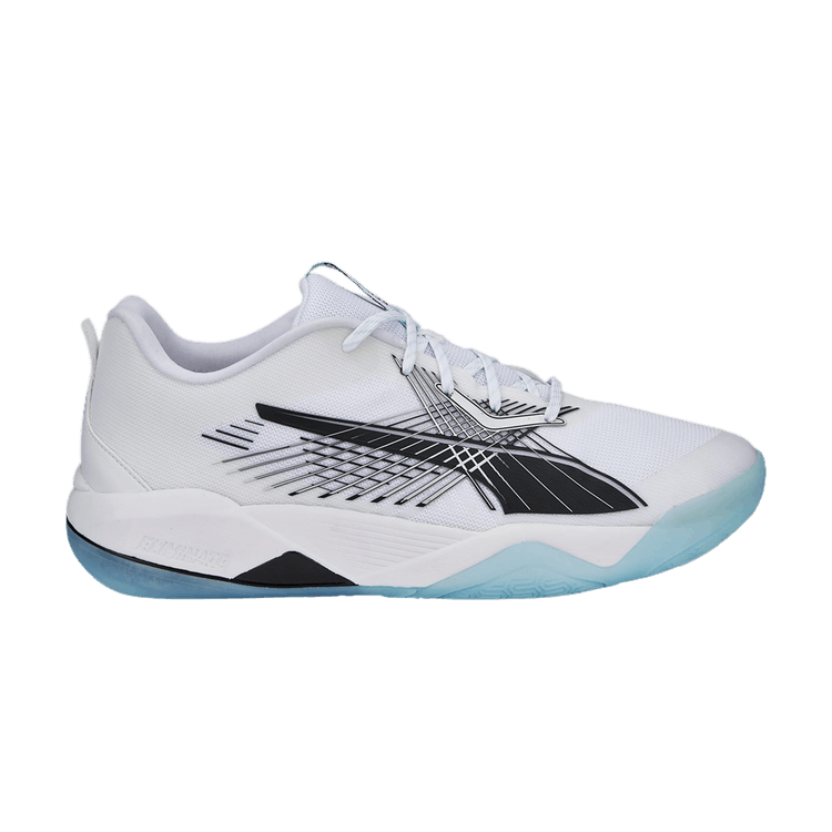Puma Eliminate Power Nitro 2 Racquet 'White Nitro Blue' — White/Black/Nitro Blue