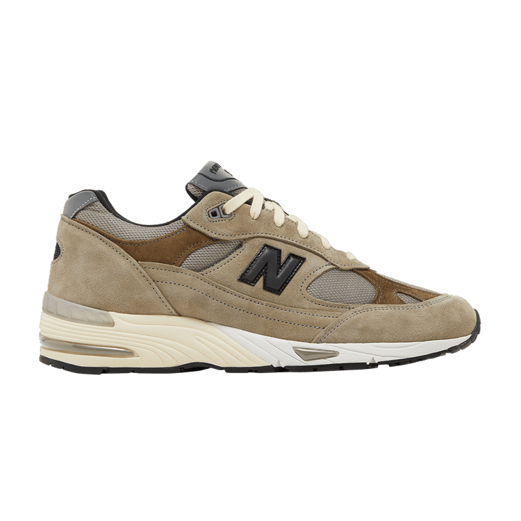 JJJJound x New Balance 991 Made in England 'Grey' — Cobblestone/Covert Green/Black