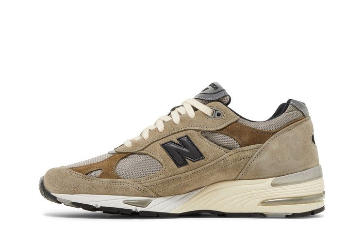 JJJJound x New Balance 991 Made in England 'Grey' — Cobblestone/Covert Green/Black