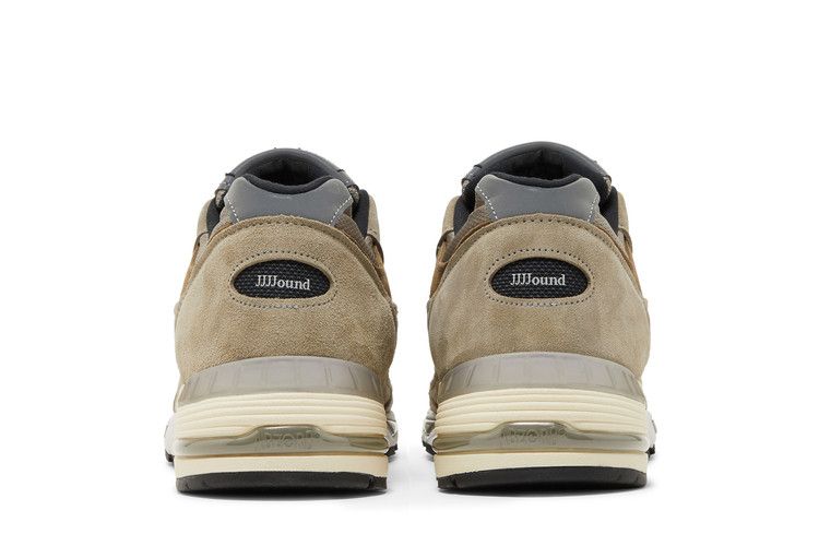 JJJJound x New Balance 991 Made in England 'Grey' — Cobblestone/Covert Green/Black
