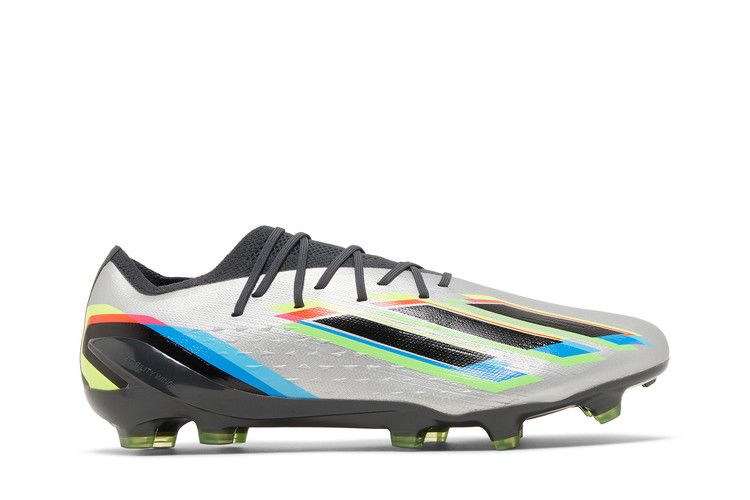 adidas X Speedportal.1 FG 'Beyond Fast' — Silver Metallic/Core Black/Solar Yellow