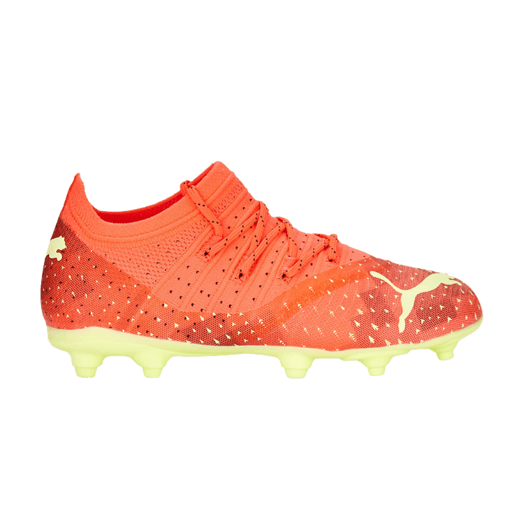 Puma Future 2.4 FG AG Jr 'Fearless Pack' — Fiery Coral/Fizzy Light/Black/Salmon