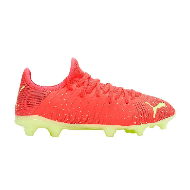 Puma Future 4.4 FG AG Jr 'Fearless Pack' — Fiery Coral/Fizzy Light/Black/Salmon