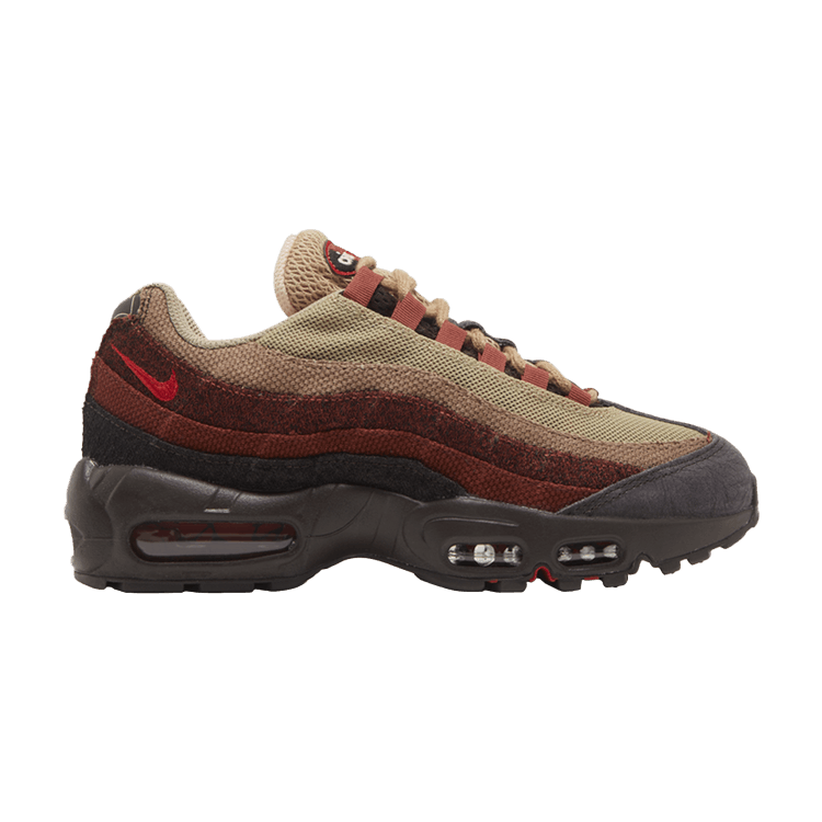 Nike Wmns Air Max 95 'Anatomy of Air - Spine' — Brown Basalt/University Red/Oxen Brown