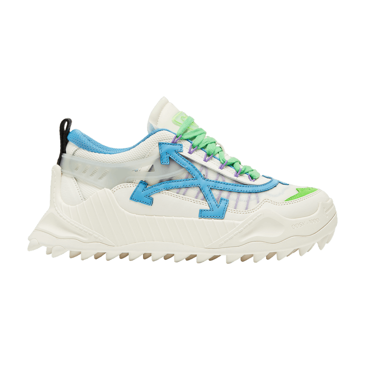 Off-White ODSY-1000 'White Light Blue' — Light Blue/Green/White