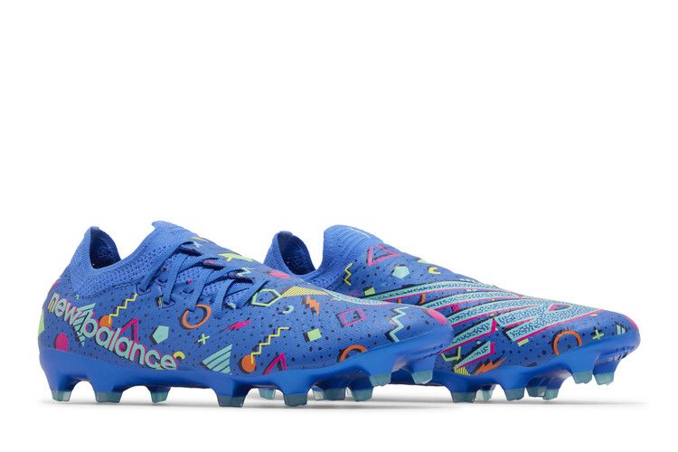 Raheem Sterling x New Balance Furon v7 Pro FG 'Route to Success' — Bright Lapis/Teal Blue