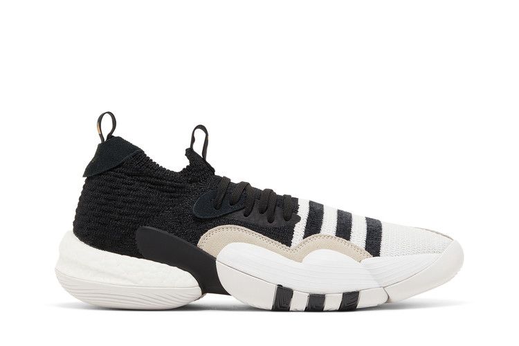 adidas Trae Young 2 'Super Villain' — Cloud White/Core Black/Matte Gold