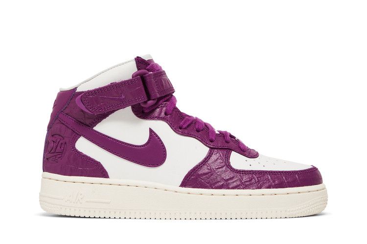 Nike Wmns Air Force 1 '07 Mid 'Tokyo 2003' — Viotech/Viotech/Summit White/Summit White/Ghost Green/Metallic Silver (2)