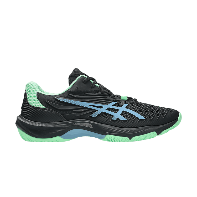 ASICS Court Control FF 4 'Black Saba Blue' — Black/Saba Blue