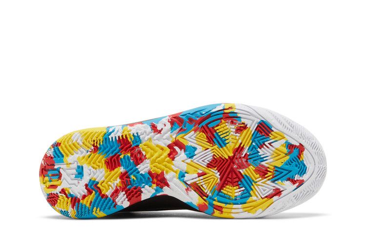 Nike Kyrie Flytrap 6 SE GS 'Black Multi-Color' — Black/White/Tour Yellow/University Red