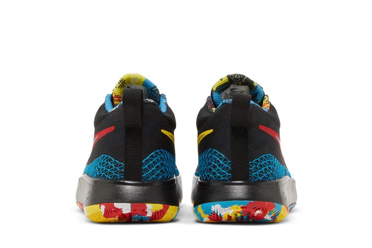 Nike Kyrie Flytrap 6 SE GS 'Black Multi-Color' — Black/White/Tour Yellow/University Red