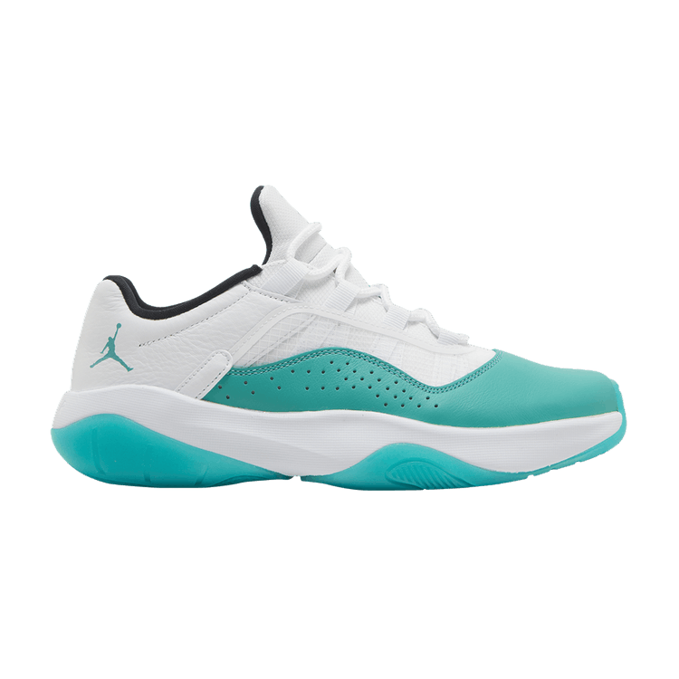 Wmns Air Jordan 11 CMFT Low 'New Emerald' — White/Black/New Emerald