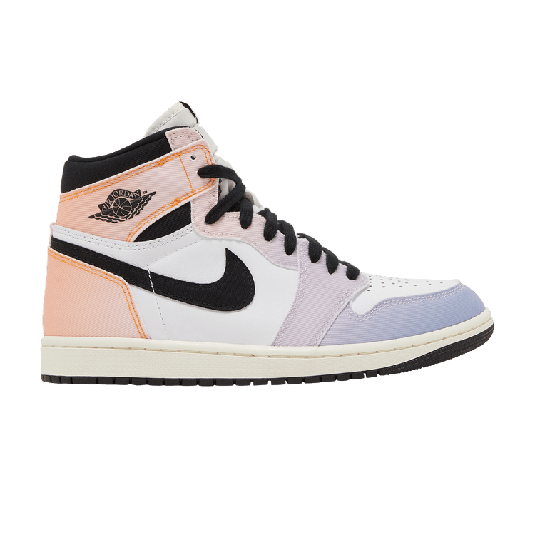 Air Jordan 1 Retro High OG 'Skyline' — Vivid Orange/Black/Iced Lilac/True Blue/Sail