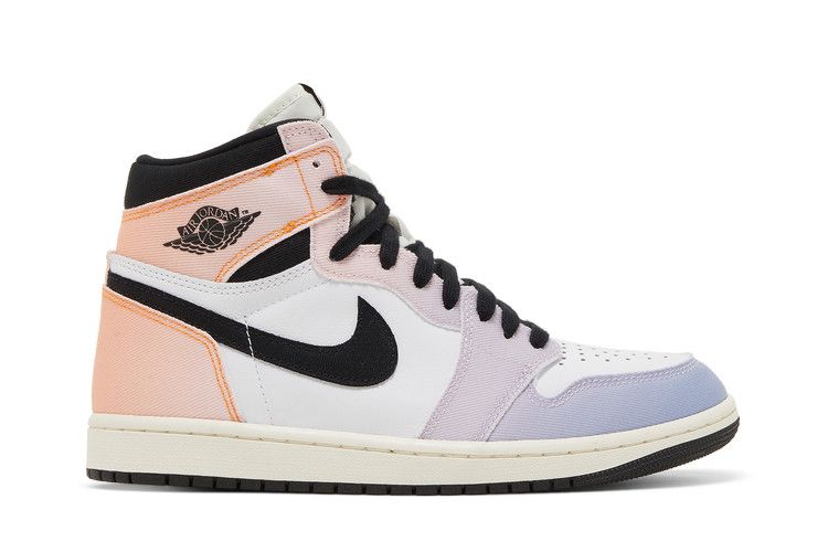 Air Jordan 1 Retro High OG 'Skyline' — Vivid Orange/Black/Iced Lilac/True Blue/Sail