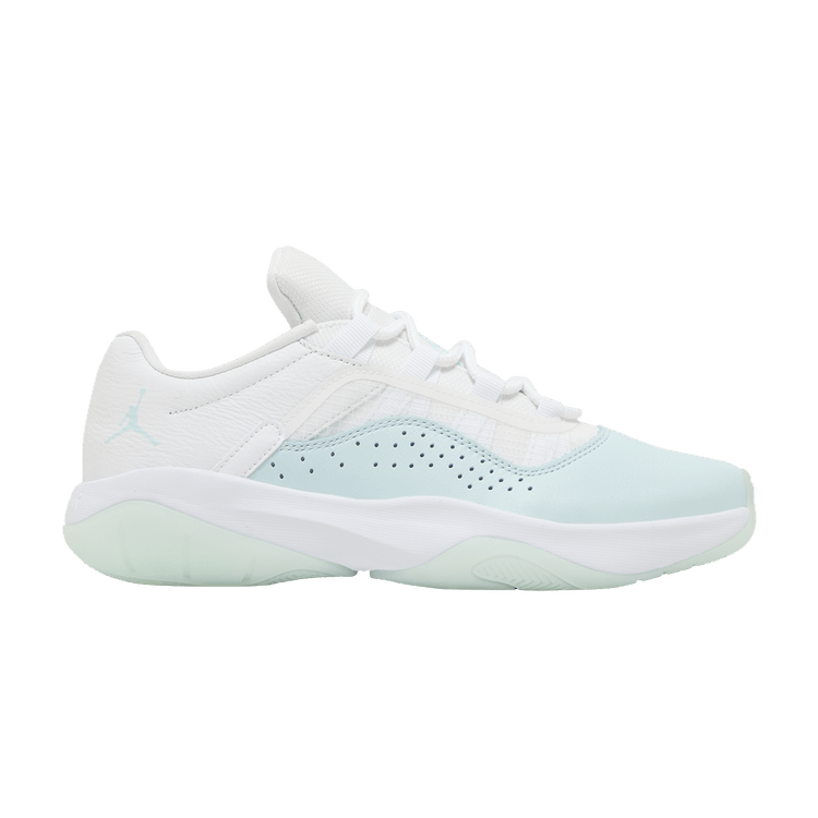 Wmns Air Jordan 11 CMFT Low 'Igloo' — White/White/Glacier Blue