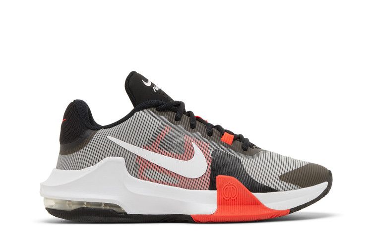 Nike Air Max Impact 4 'Black Bright Crimson' — Black/Bright Crimson/Wolf Grey/White (2)