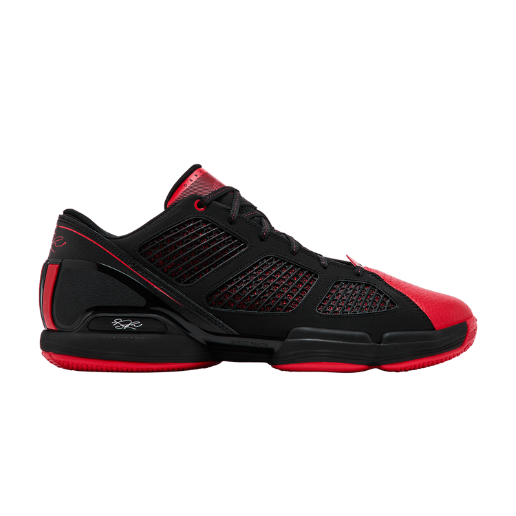 adidas Adizero Rose 1.5 Low Restomod 'Black Vivid Red' — Core Black/Vivid Red/Silver Metallic