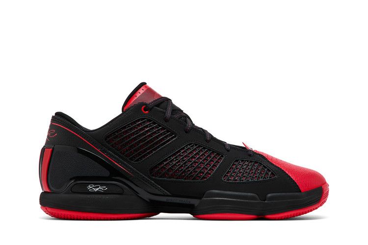 adidas Adizero Rose 1.5 Low Restomod 'Black Vivid Red' — Core Black/Vivid Red/Silver Metallic