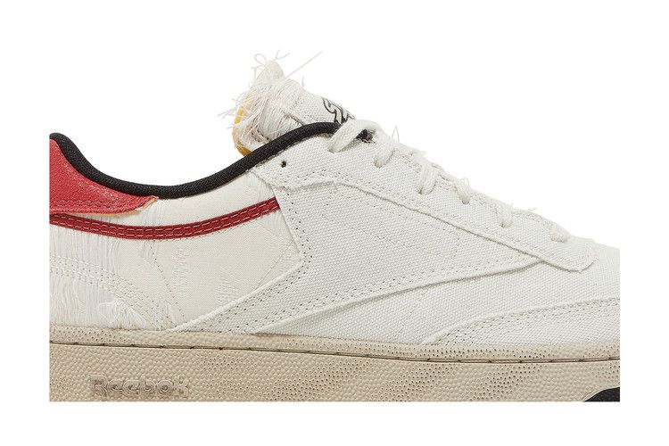 Street Fighter x Reebok Club C 85 'Ryu' — Morning Fog/Moonstone/Mars Red