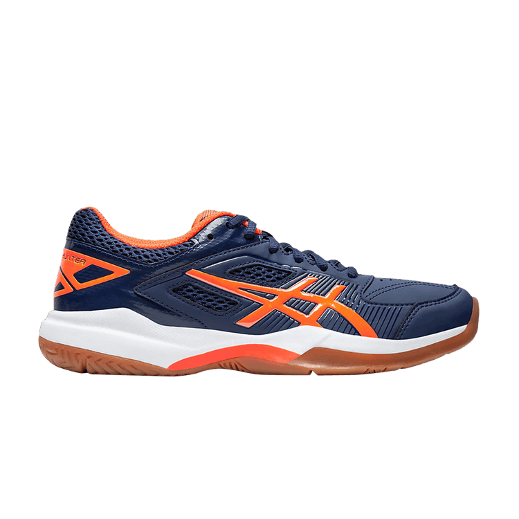 Asics Wmns Gel Court Hunter 'Peacoat Flash Coral' — Peacoat/Flash Coral