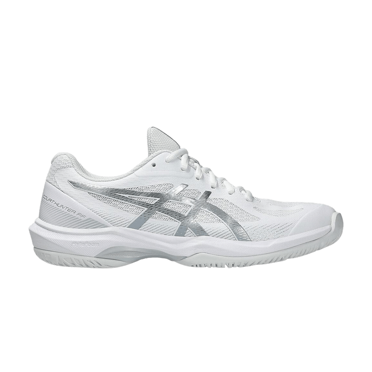 Asics Wmns Gel Court Hunter FF 'White Pure Silver' — White/Pure Silver