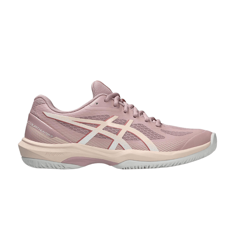ASICS Wmns Court Hunter FF Morgantite 'Pearl Pink' — Morgantite/Pearl Pink