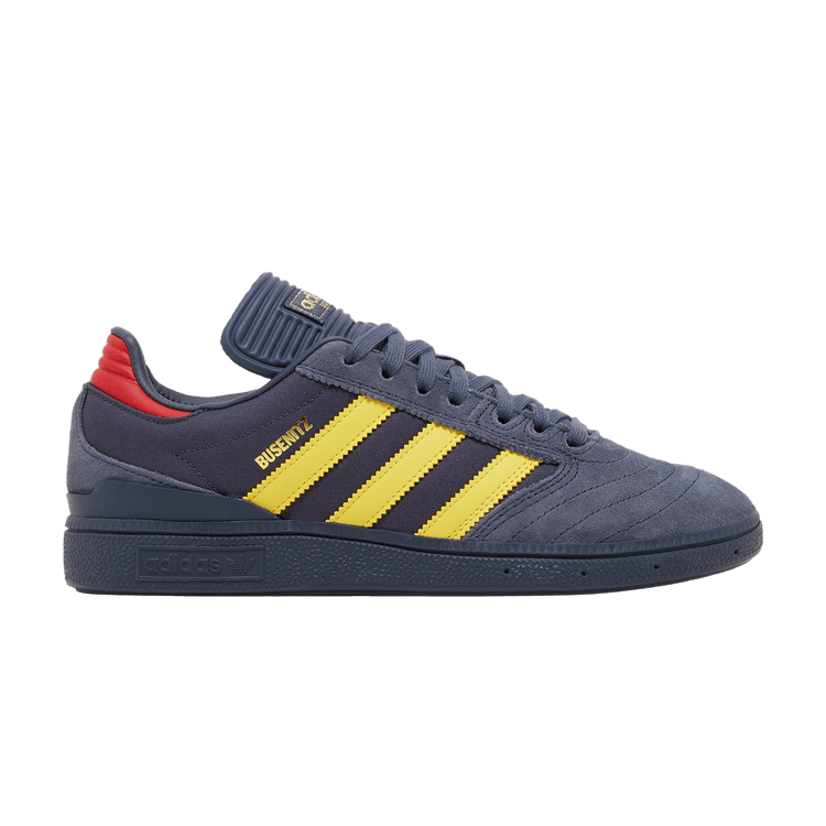 Adidas Busenitz 'Shadow Navy Impact Yellow' — Shadow Navy/Impact Yellow/Scarlet