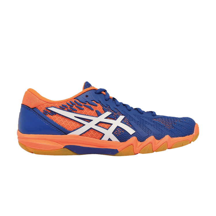 Asics Attack Bladelyte 4 'Blue Shocking Orange' — Blue/Shocking Orange